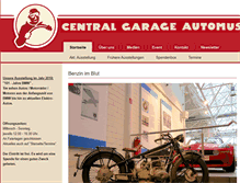 Tablet Screenshot of central-garage.de