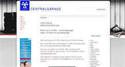Desktop Screenshot of central-garage.co.uk